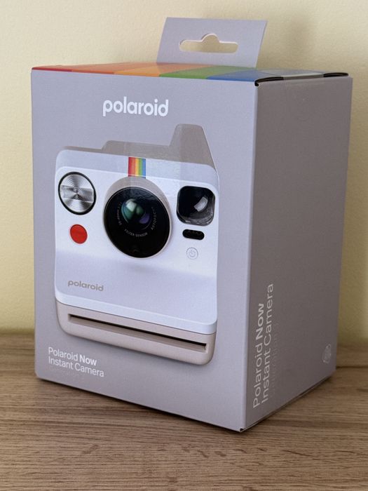 Aparat fotograficzny Polaroid Now 3-Pebble White