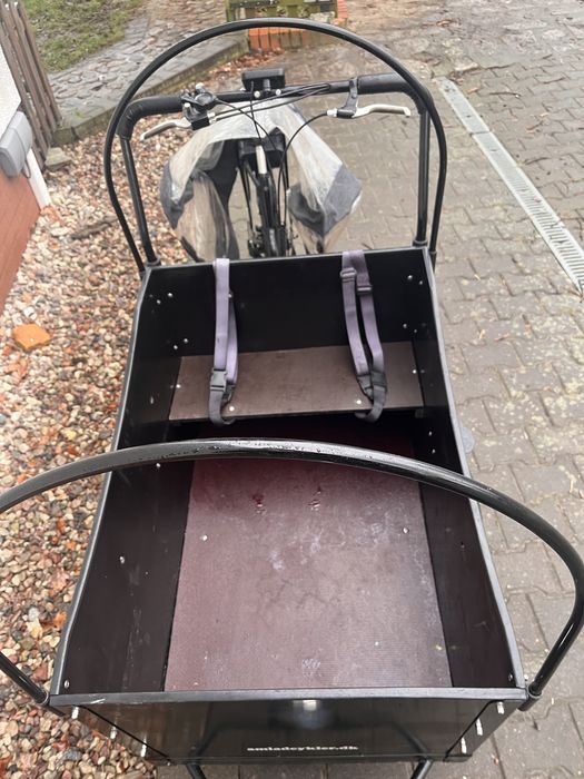 Rower cargo elektryczny riksza