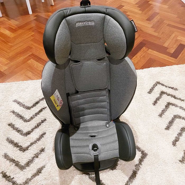 Playxtrem Cadeira Auto Revol Fix 360º 0/1/2/3 Grey