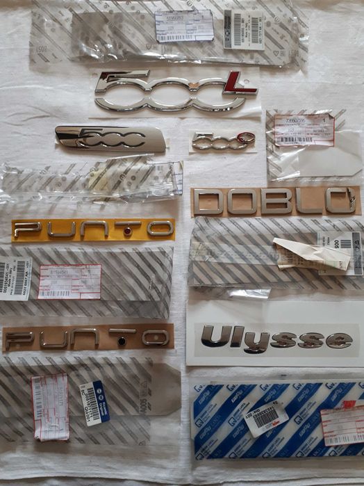 Эмблема  значок  шильдик  надпись  логотип  FIAT  Оригинал