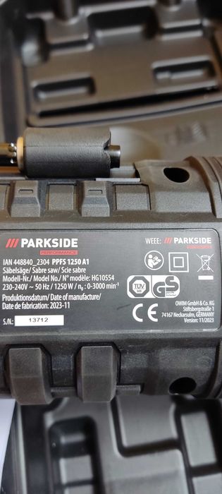 Serra sabre Parksite 32mm - 1MIL 250WATTS