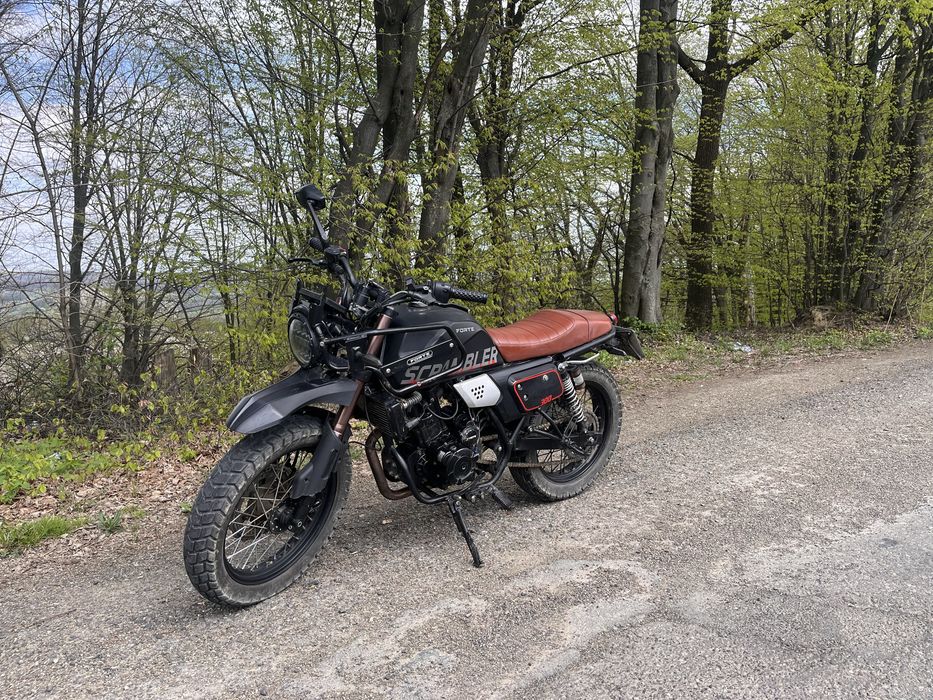 Мотоцикл Forte Scrambler F6P 300