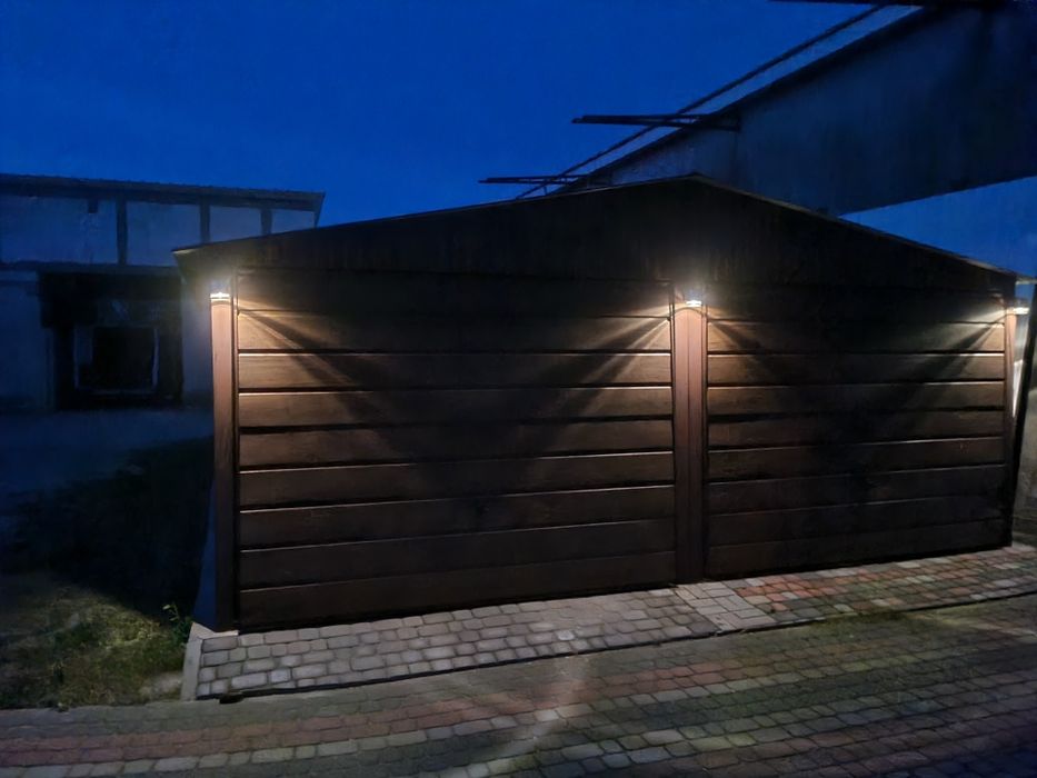 Garaż blaszany 6x6, uzywany