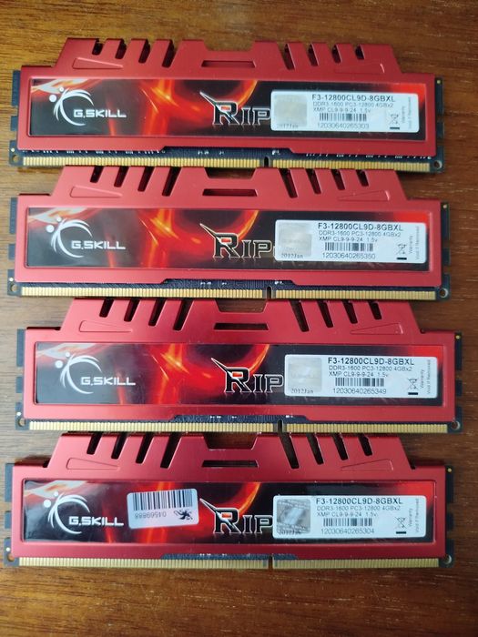 Retro części PC Intel DDR3 4x4 2x8 Sounblaster GeForce 770 2GB