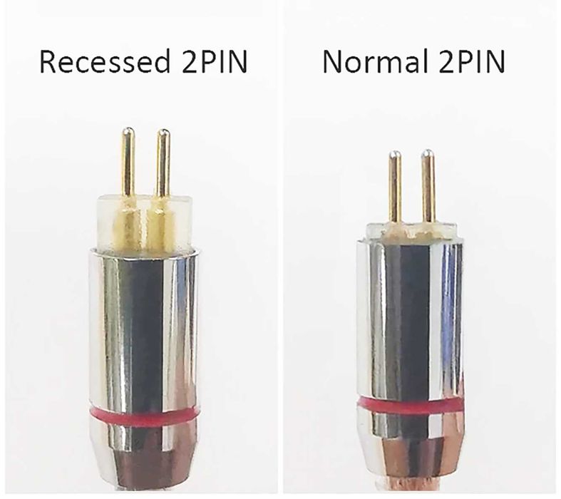 Кабель для навушників ivipQ YIN Mei 6N. 2PIN / MMCX. Штекери 4,4 / 3,5