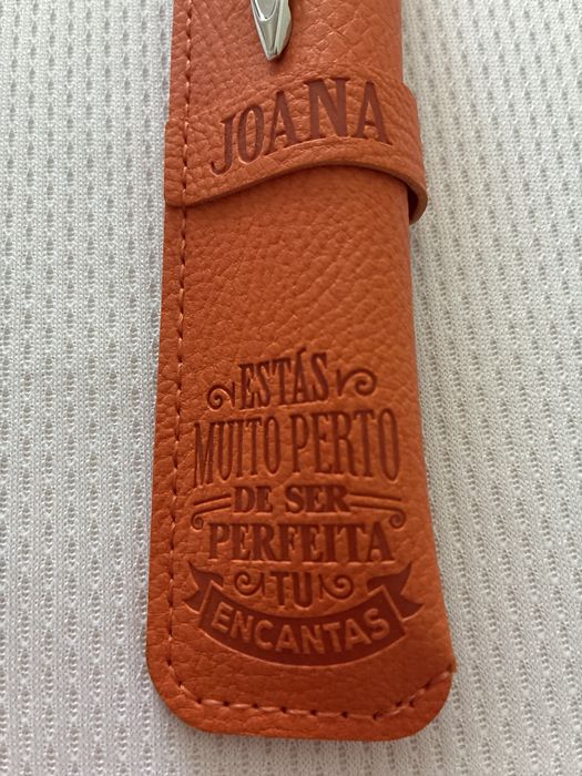Caneta nova com etiqueta Joana