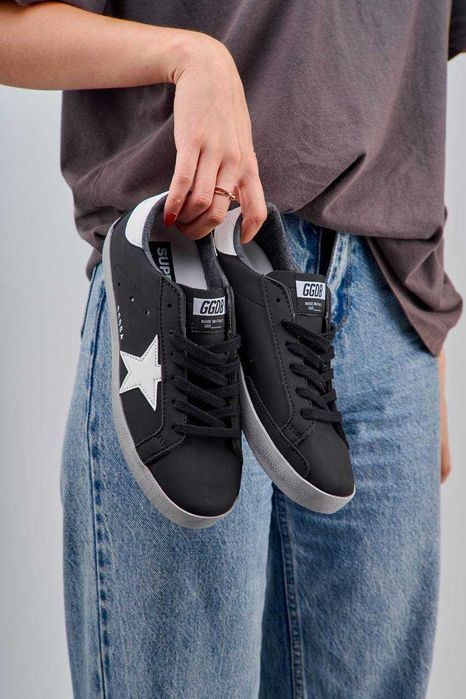 Кроссовки Golden Goose GGDB Black/White  Оригинал женские новые