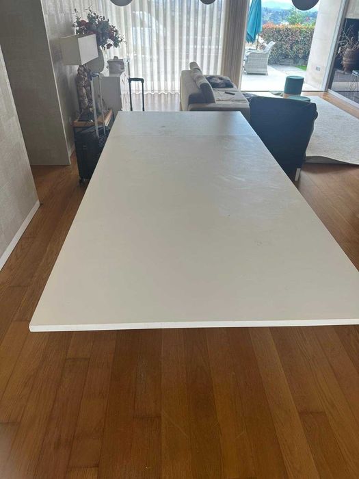 Mesa de Jantar lacada branca