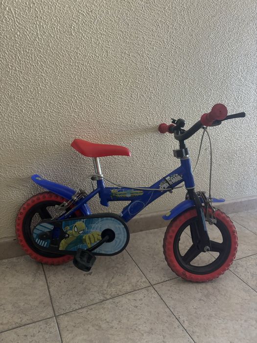 Vendo bicicleta spider-man roda 12’’