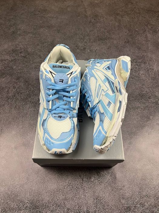 Balenciaga Runner Blue White