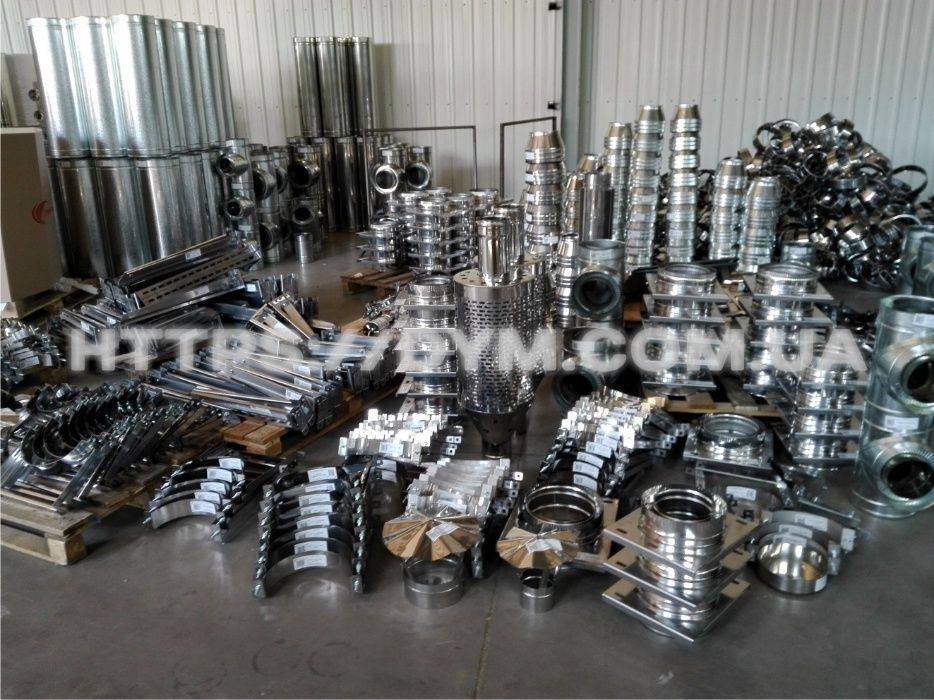 Димохід жароміцний Якість! Ціна! нержавійка сендвіч труба овал короб