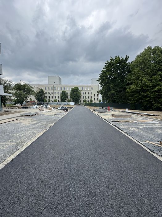 Asfaltowanie, wjazdy z asfaltów, drogi asfaltowe