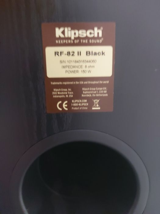Klipsch RF-82 mk2 Kolumny podłogowe