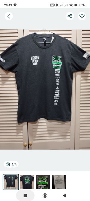 Футболка Kawasaki Team Green(Moto GP)