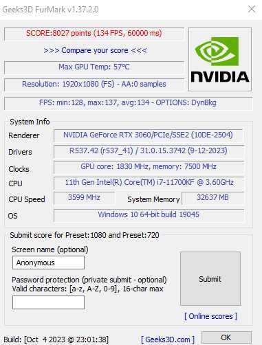 Komputer Gamingowy i7-11700KF RTX 3060 AORUS 12GB 32GB RAM