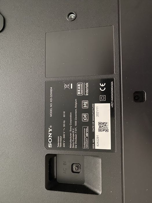 Smart Tv sony  - KD-32W804 (avariada)