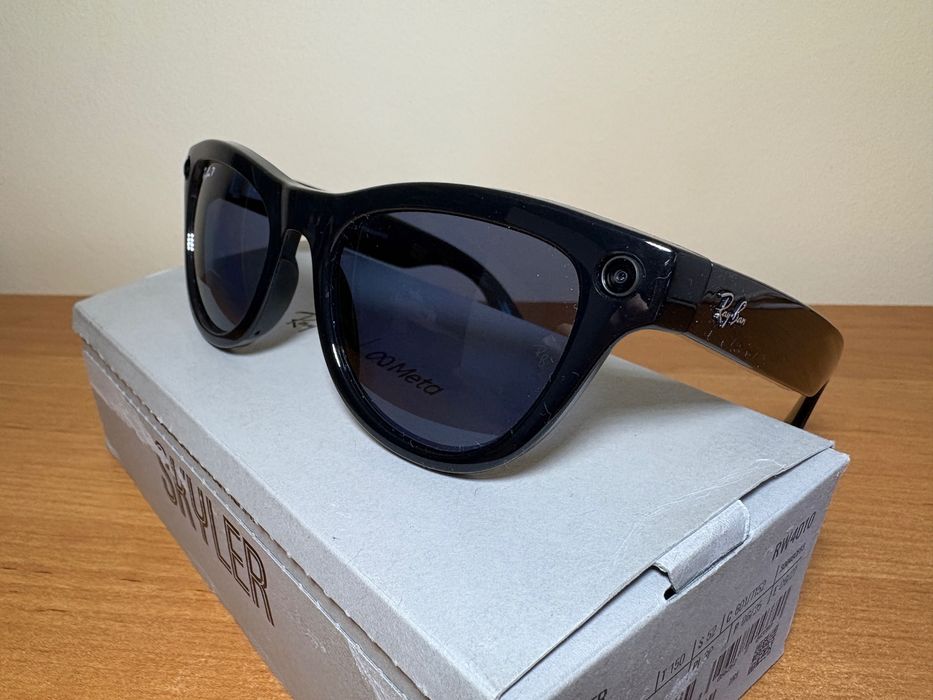 Gen 1 Smart okulary Ray Ban Meta Skyler granatowe