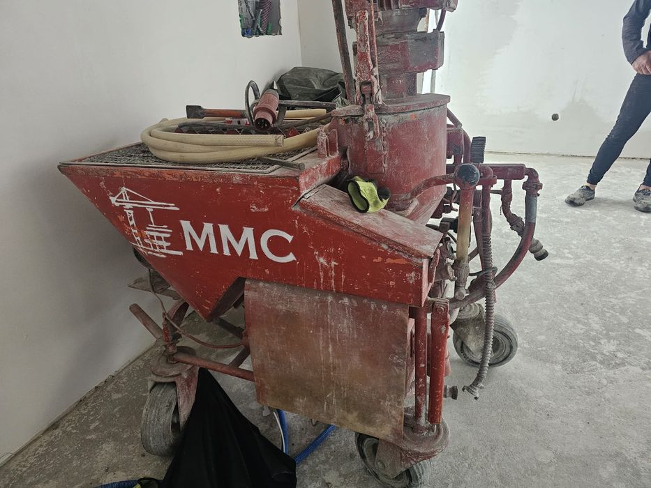 Máquina de Projetar Reboco e Gesso Projetado - Pronta para Trabalhar