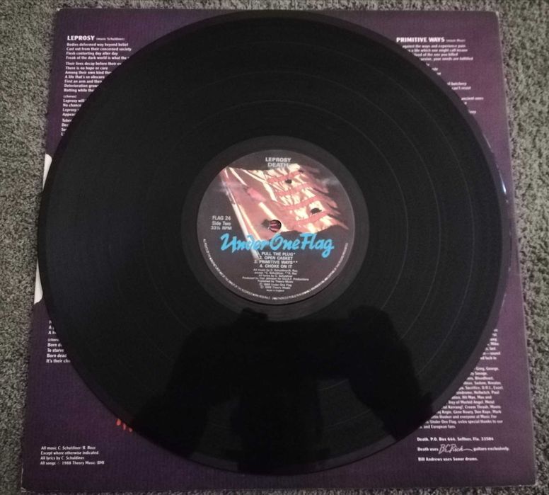 Death - " Leprosy "... Lp em vinil 1a edição