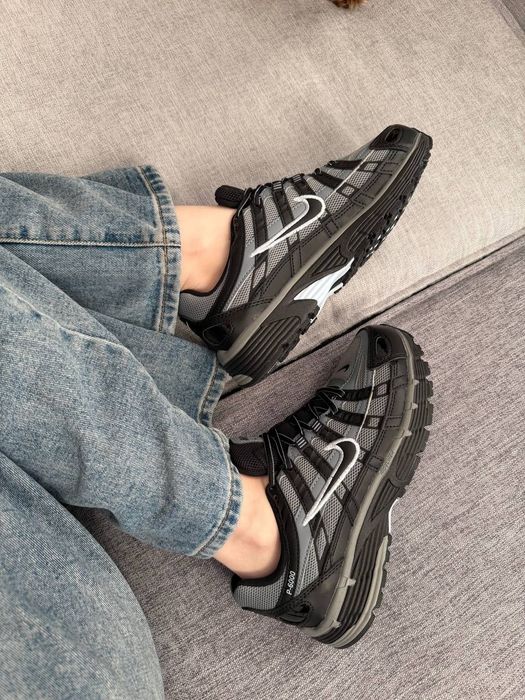 Кросівки Nike P-6000 Grey Black (36-45)