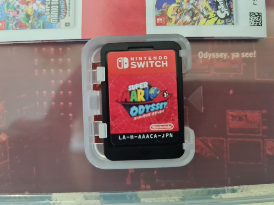 Super Mario Odyssey картридж для Nintendo Switch