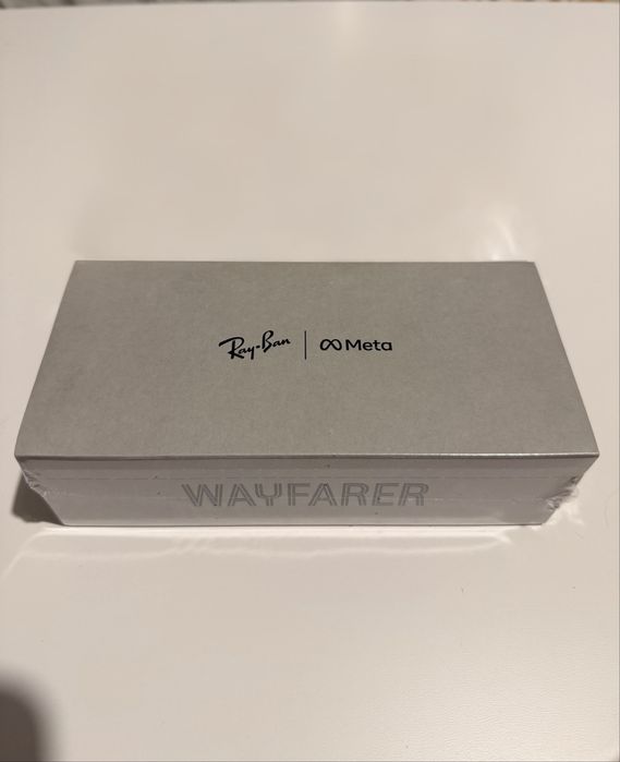 Okulary Meta Ray-Ban Wayfarer Czarny połysk