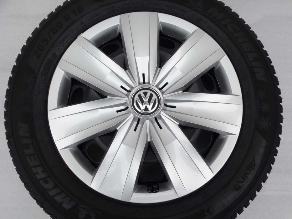 FELGI 16 stalowe 5x112 VW Golf V VIII CADDY Touran T-Roc Kołpaki oryginalne