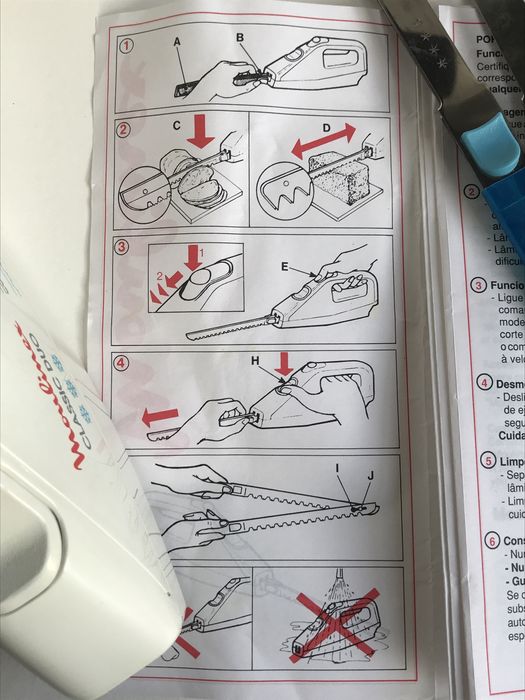 Moulinex Classic Duo  - Faca Electrica
