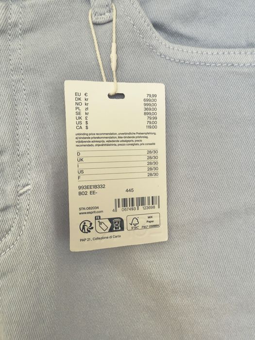 Nowe jeansy Esprit z metką – UK 28/30 (EU 36/38)