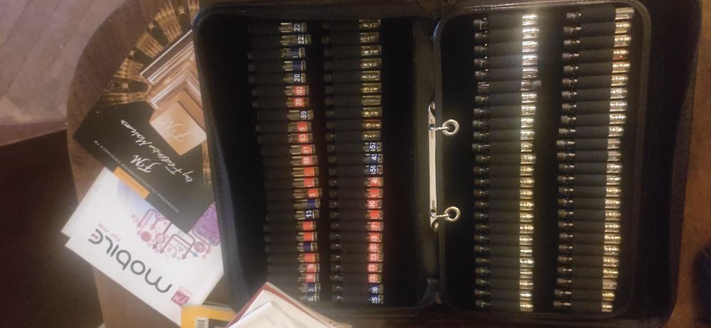 Próbnik, opakowanie na próbki perfum FM, skórzane