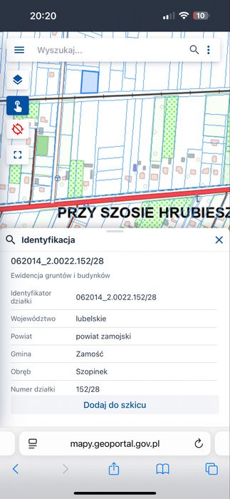 Dzialka budowlana
