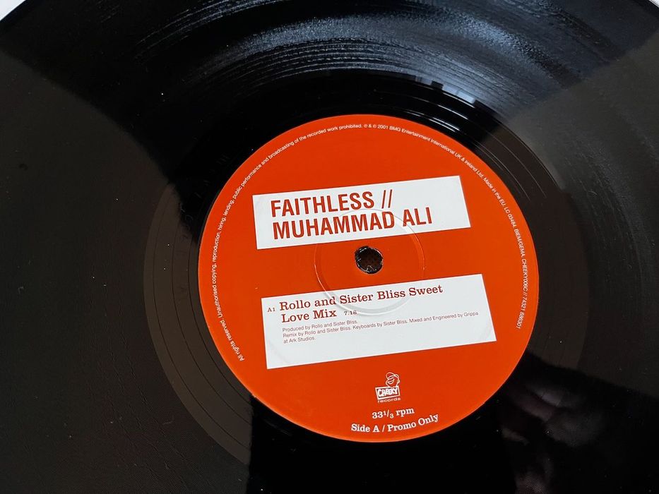 Faithless – Muhammad Ali VG+/VG+ Progressive House