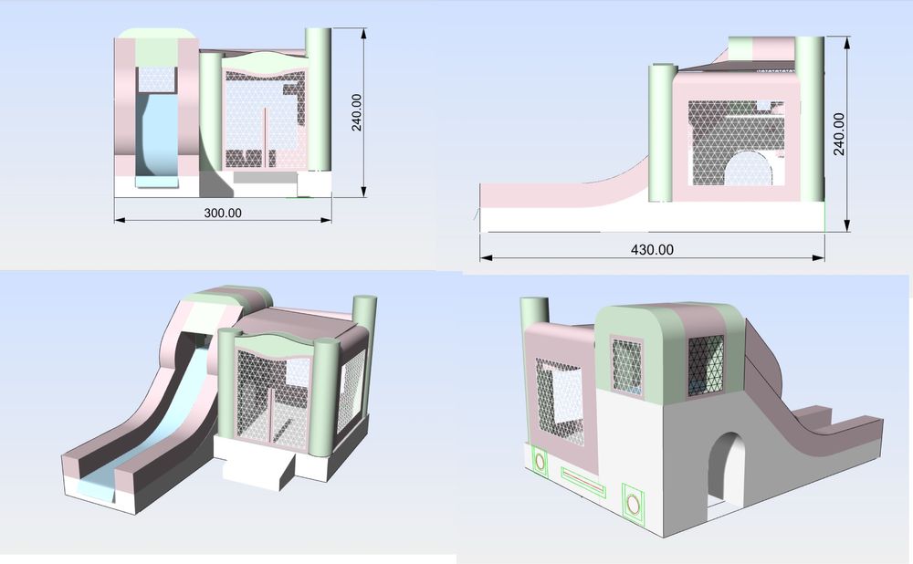Insuflável Maria Vistosa