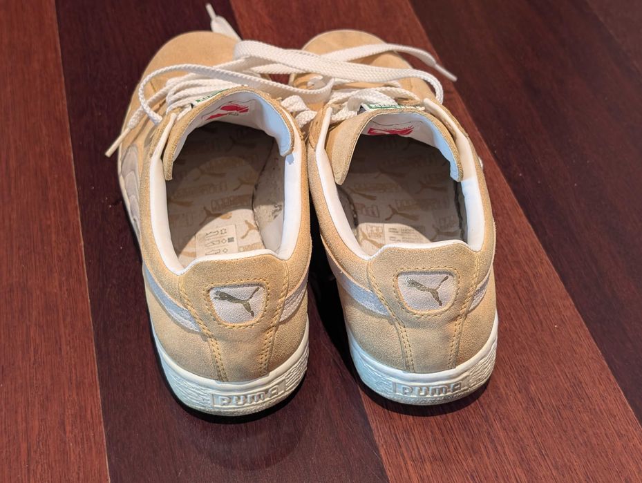 Sapatilhas Puma amarelo e cinza