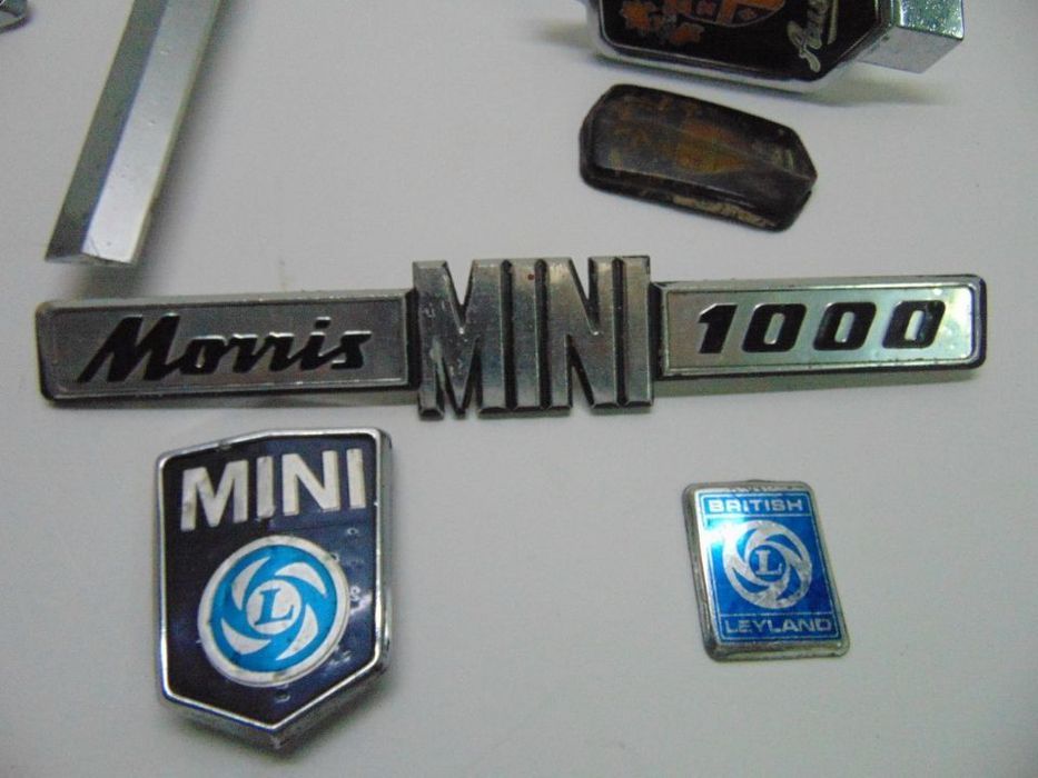 Antigos e clássicos símbolos Austin/Mini