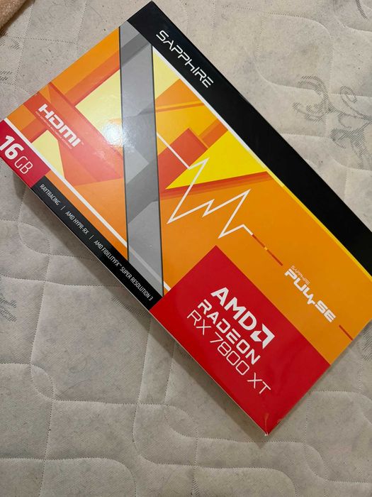 Troco/Vendo Placa Grafica Sapphire RX 7800XT Pulse 16GB C/GARANTIA