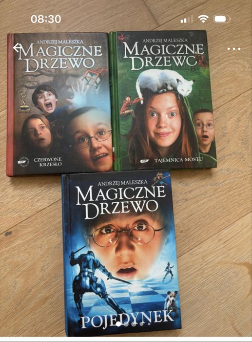 Magiczne ddzewo. Zestaw 3 ksiazek dla dzieci Andrzeja Maleszki