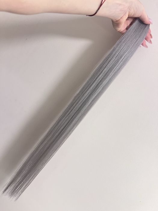 Волосся блонд 70см 30г натуральне