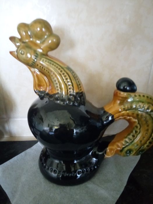 Майоліка,прикраса інтер'єру. Знаменитий півень.