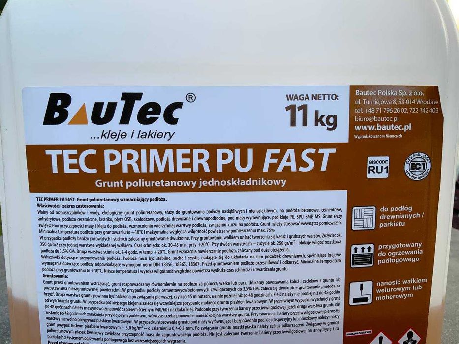 Grunt poliuretanowy BauTec TEC Primer PU Fast 5 kg