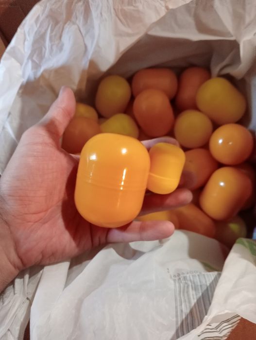 Капсулы, яйца от Киндер сюрпризов для рукоделия