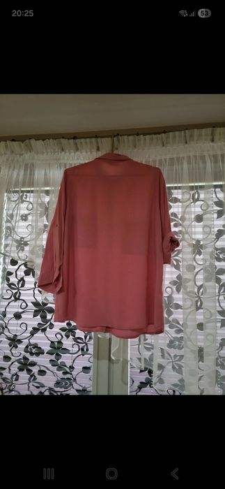 Różowa koszula damska