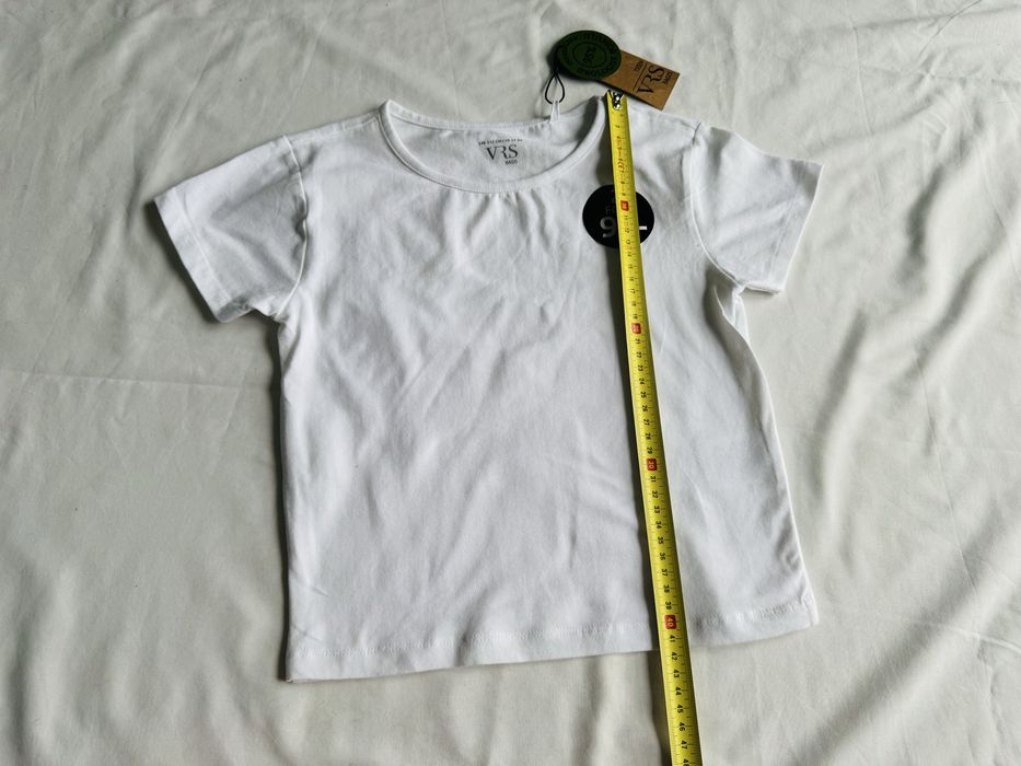 Biały t-shirt koszulka 146-152 cm 10 - 12 lat VRS Basia