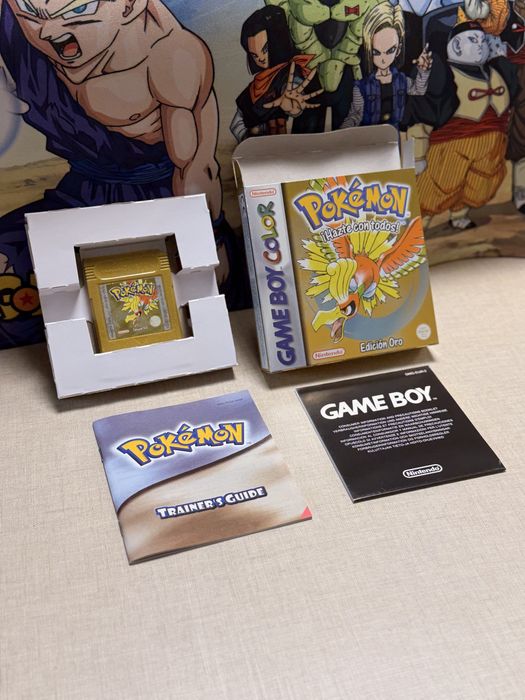 Pokémon Gold Edición Oro Game Boy Color (Español)