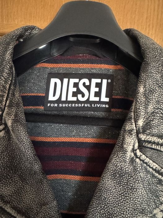 Топова шкіряна куртка Diesel
