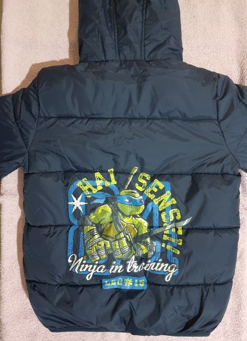 Kurtka zimowa 140 Turtles Wojownicze Żółwie Ninja