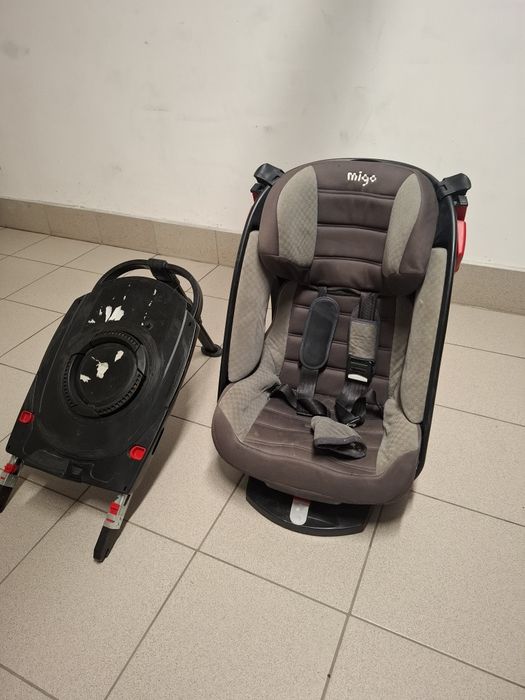 Fotelik samochodowy obrotowy z bazą isofix Migo 9 19 kg