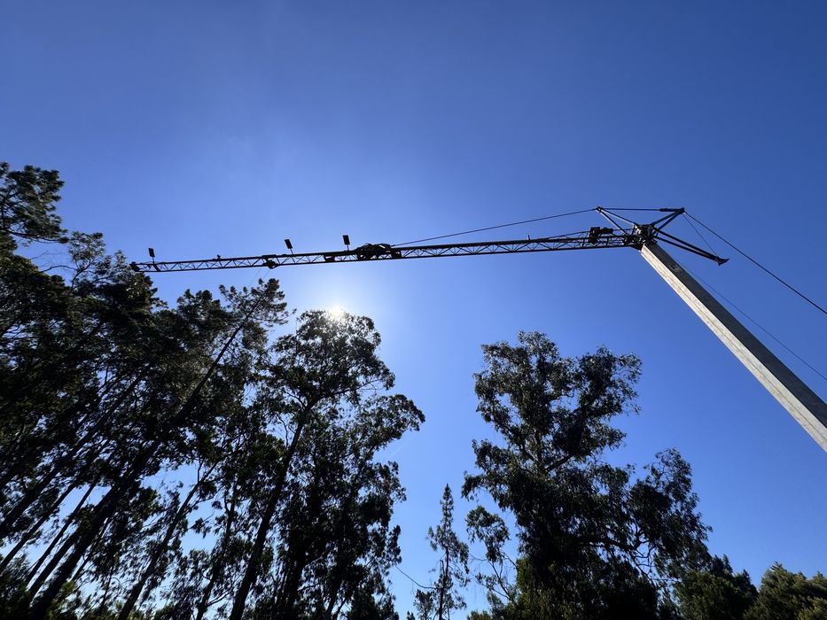 Grua ferro automontante  galvanizada 18/18