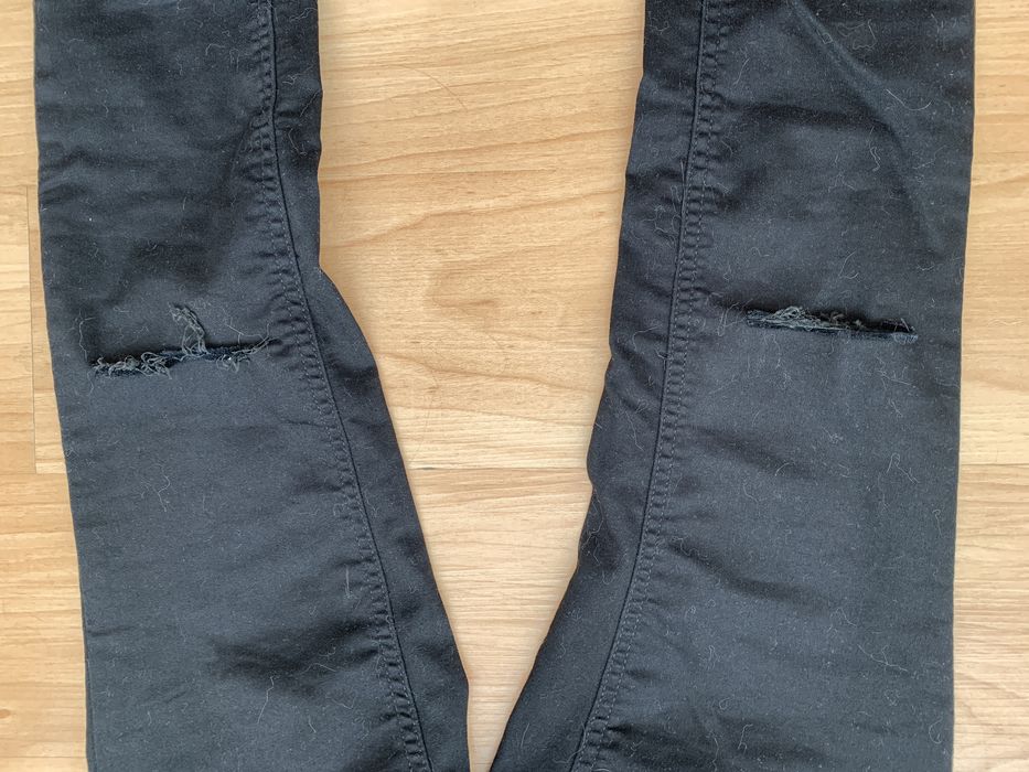 Джинсы для беременных чёрные скинни H&M mama maternity