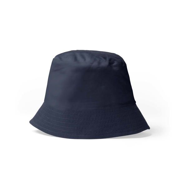 Kapelusz typu bucket wykonany w 100% z bawełny.